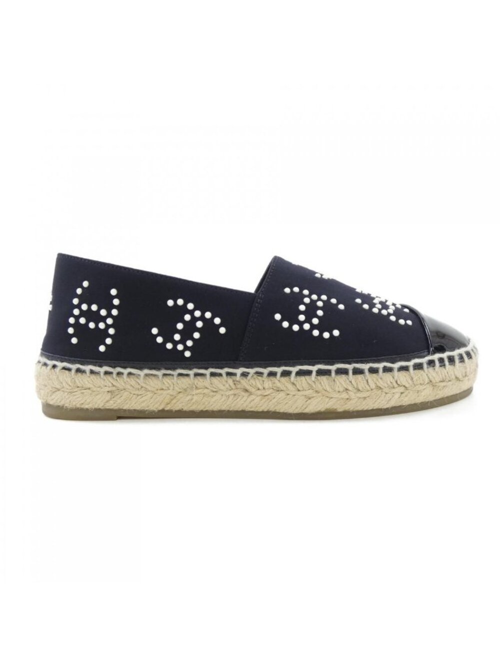 Chanel Espadrilles Shoes Calfskin Patent